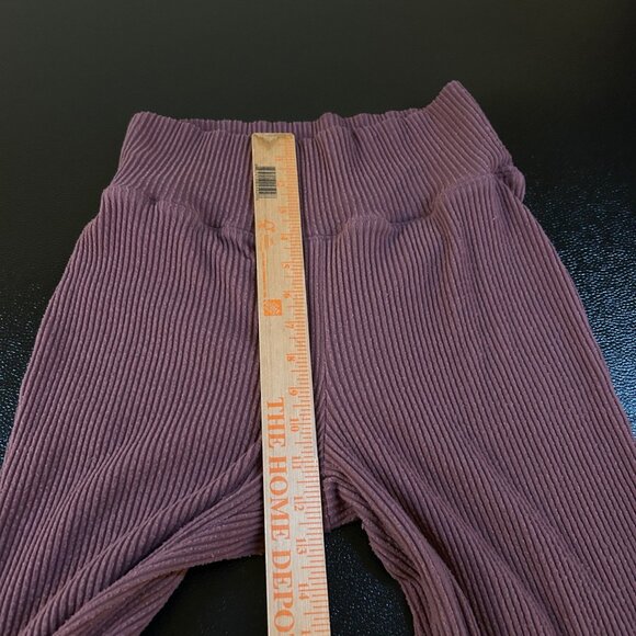 Wild Fable Ribbed Flare Leggings High Waist Lounge Pants Comfy Womens Small - Picture 8 of 9